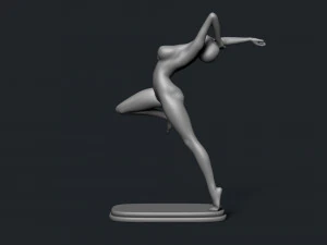 Female Dancer 3D Print Model