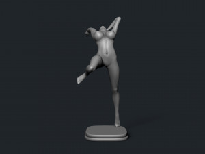 Female Dancer 3D Принт Модель