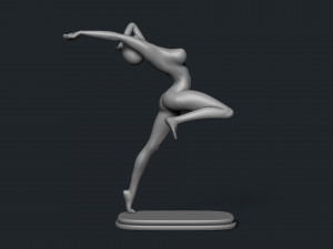 Female Dancer 3D Принт Модель