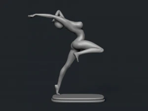 Female Dancer 3D Print Model