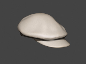 Oversized newsboy cap 3Dプリントモデル
