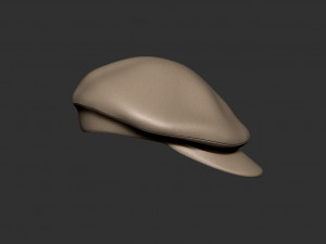 Oversized newsboy cap 3Dプリントモデル