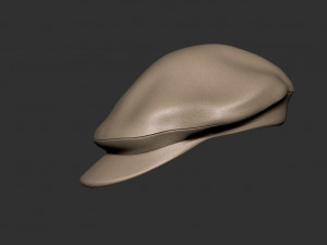 Oversized newsboy cap 3Dプリントモデル