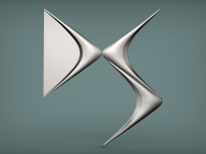 DS Automotive Logo 3D Print Model