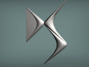 Logotipo de DS Automotriz Modelo de impresión 3D