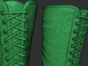 Leather Boots 3Dプリントモデル