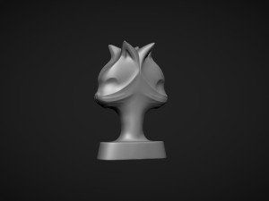 Cat Figurine Set 3D Принт Модель