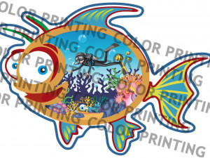 Fish underwater souvenir 3D 프린트 모델