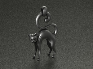Cat Pendant 3D Принт Модель