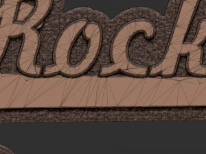 Guitar Keychain 3D Print Model