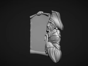 Pirates menuboard 3D Print Model