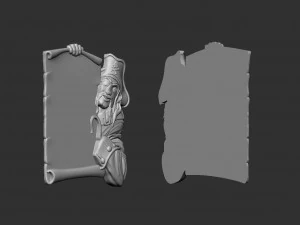 Pirates menuboard 3D Print Model