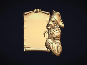 Pirates menuboard 3D Print Model