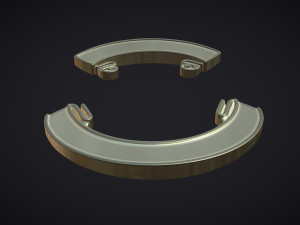Ribbon set 3D 打印模型