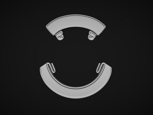 Ribbon set 3D 打印模型