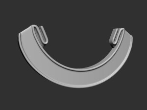 Ribbon set 3D 打印模型