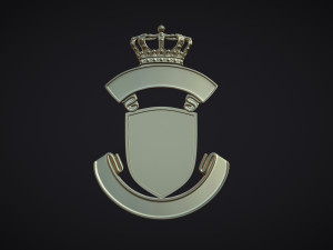 Coat of arms 3D Print Model