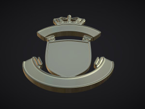 Coat of arms 3D 프린트 모델