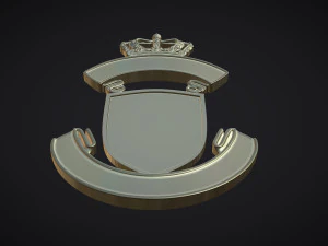 Coat of arms 3D Print Model