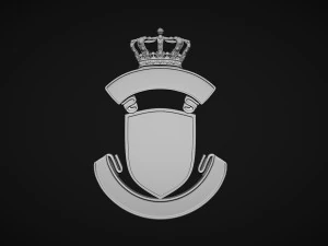 Coat of arms 3D Print Model