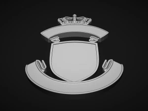 Coat of arms 3D Print Model