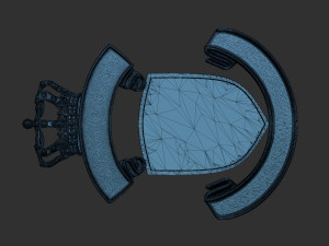 Coat of arms 3D 프린트 모델