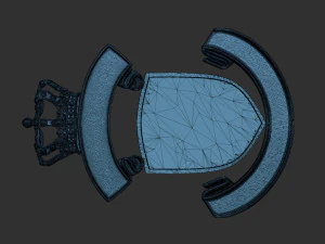 Coat of arms 3D Print Model