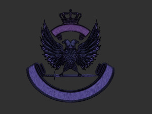 Coat of arms with eagle 3D Принт Модель