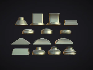 Набор баз наград 3D Принт Модель