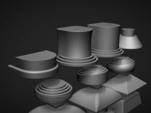 Award Bases set 3D Print Model