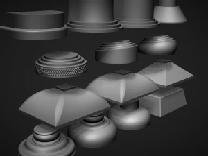 Award Bases set 3D Print Model