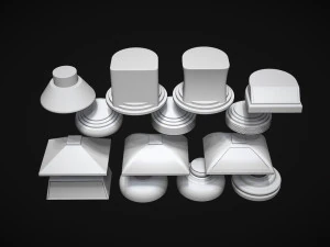 Award Bases set 3D Print Model