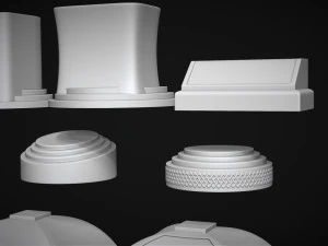 Award Bases set 3D Print Model