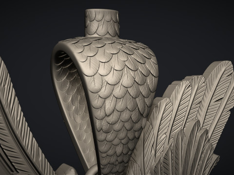 Pigeon pendant 3D Print Model