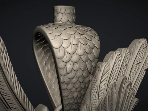 Pigeon pendant 3D Print Model