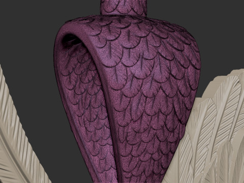 Pigeon pendant 3D Print Model
