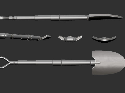 Shovel 3D Model
