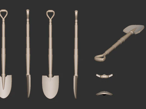 Shovel 3D Model