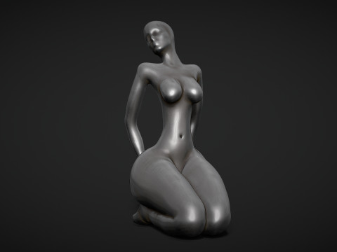 Woman Sculpture 3D Принт Модель