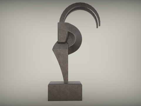 Mountain Goat Home Decor Modelo de Impressão 3D
