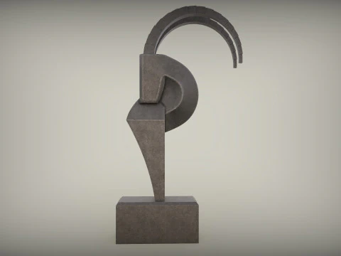 Mountain Goat Home Decor 3D Print Model