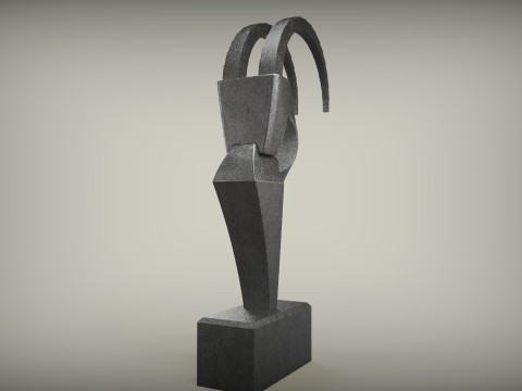 Mountain Goat Home Decor Modelo de Impressão 3D