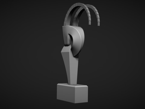 Mountain Goat Home Decor Modelo de Impressão 3D