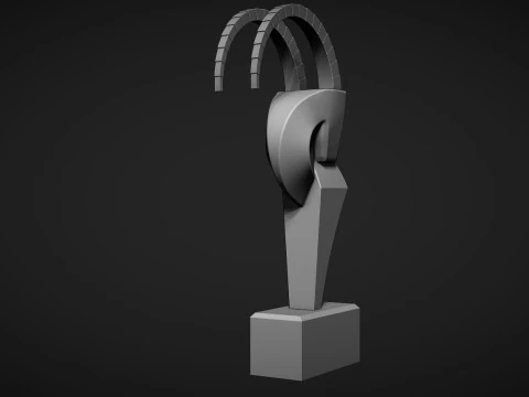 Mountain Goat Home Decor 3D Print Model