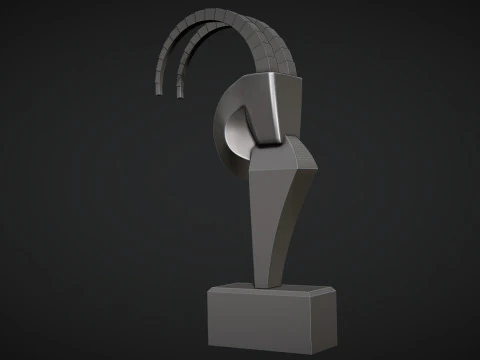 Mountain Goat Home Decor 3D Print Model