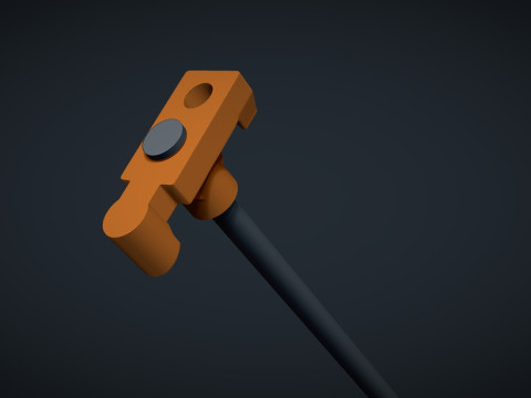 Tent pegs hook rope stringing eyelets 3D-printmodel