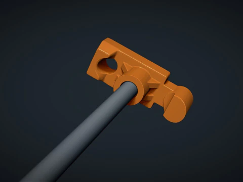 Tent pegs hook rope stringing eyelets 3D Print Model
