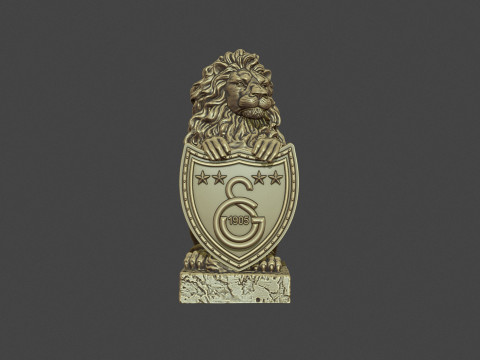 Galatasaray Lion Statue Model do druku 3D
