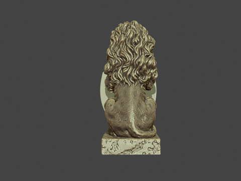 Galatasaray Lion Statue Model do druku 3D