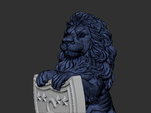 Galatasaray Lion Statue Model do druku 3D